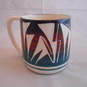 Vintage Southwestern Style Coffee Mug, Rockwell, Drinkware, Barware